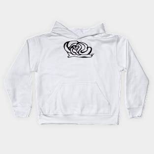 Snail Rose Kids Hoodie